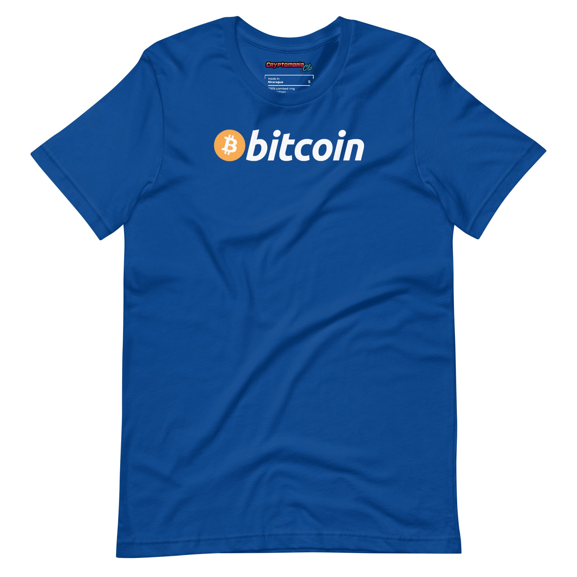 BITCOIN (BTC) NAME LOGO T-SHIRT